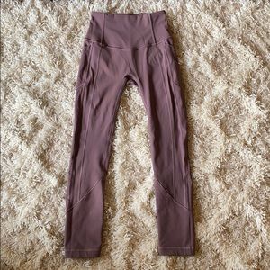 Lululemon all the right places crop